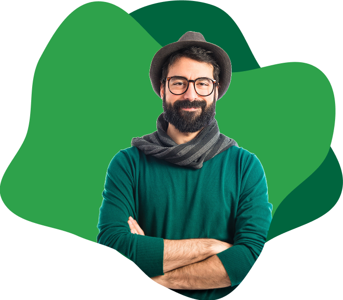 Smiling professional